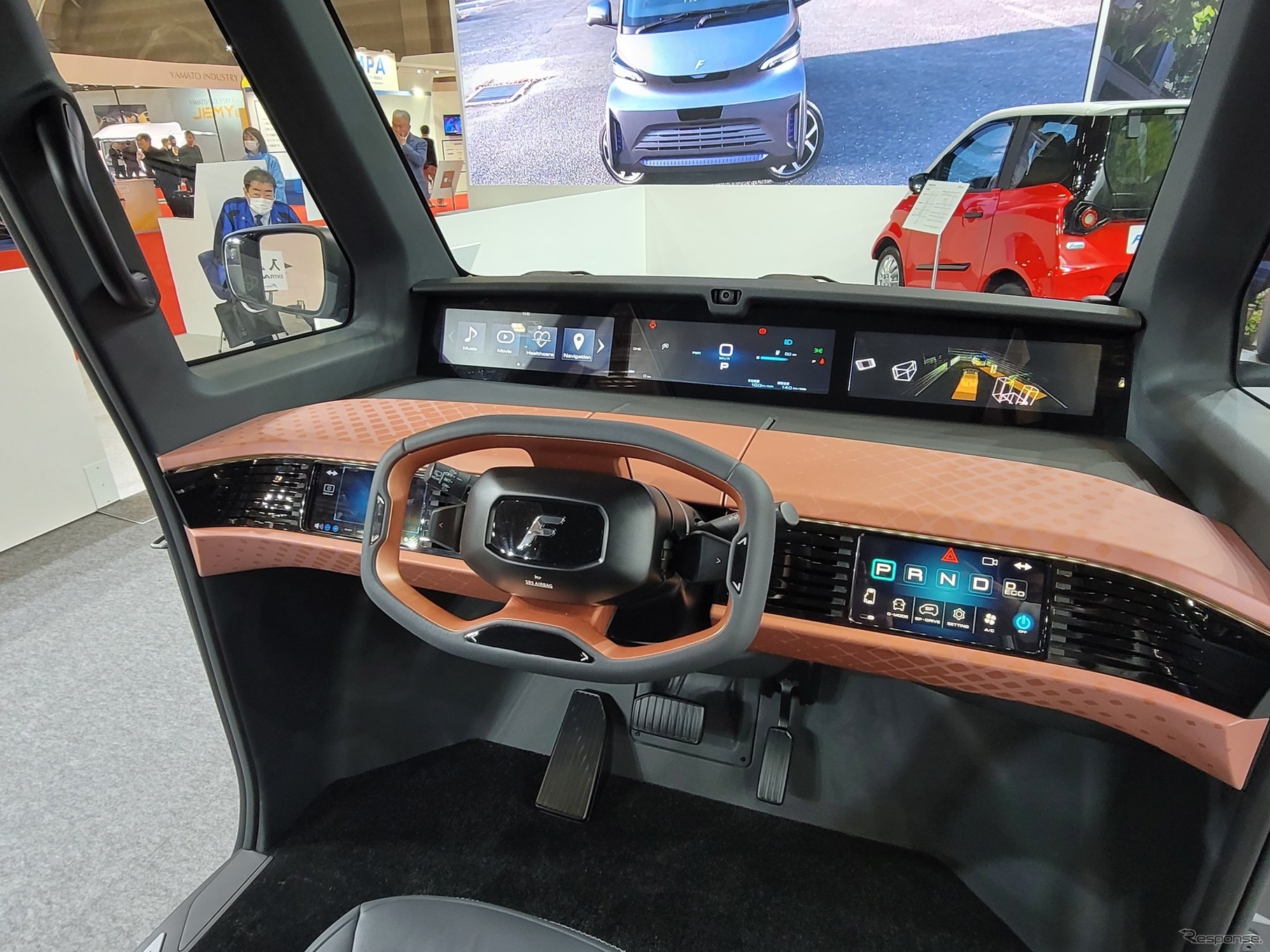 FOMMの新型 軽EV『FOMM TWO』。