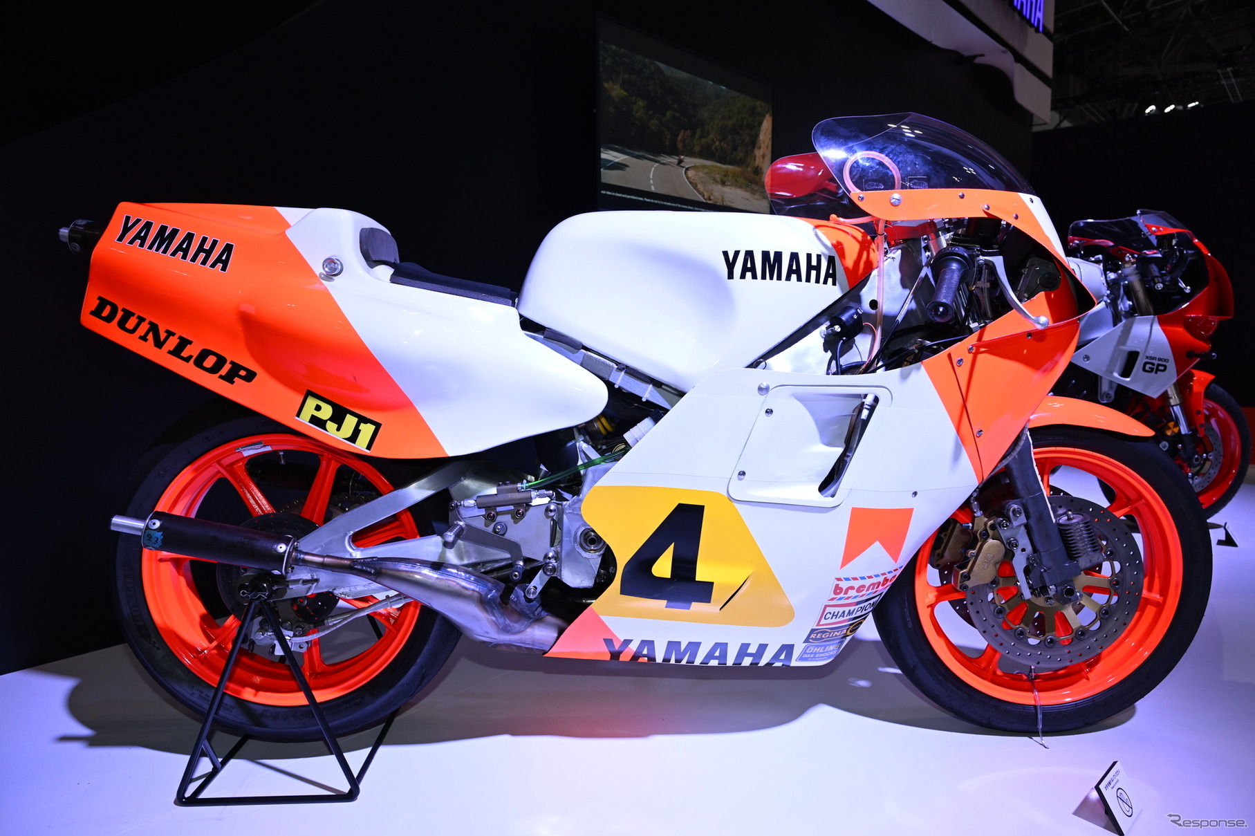ケニー・ロバーツが駆った1983年型の「YZR500（OW70）」