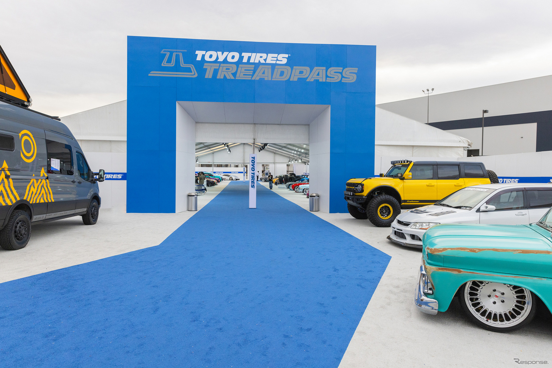 SEMA Show 2022　TOYO TIRES TREADPASSの様子