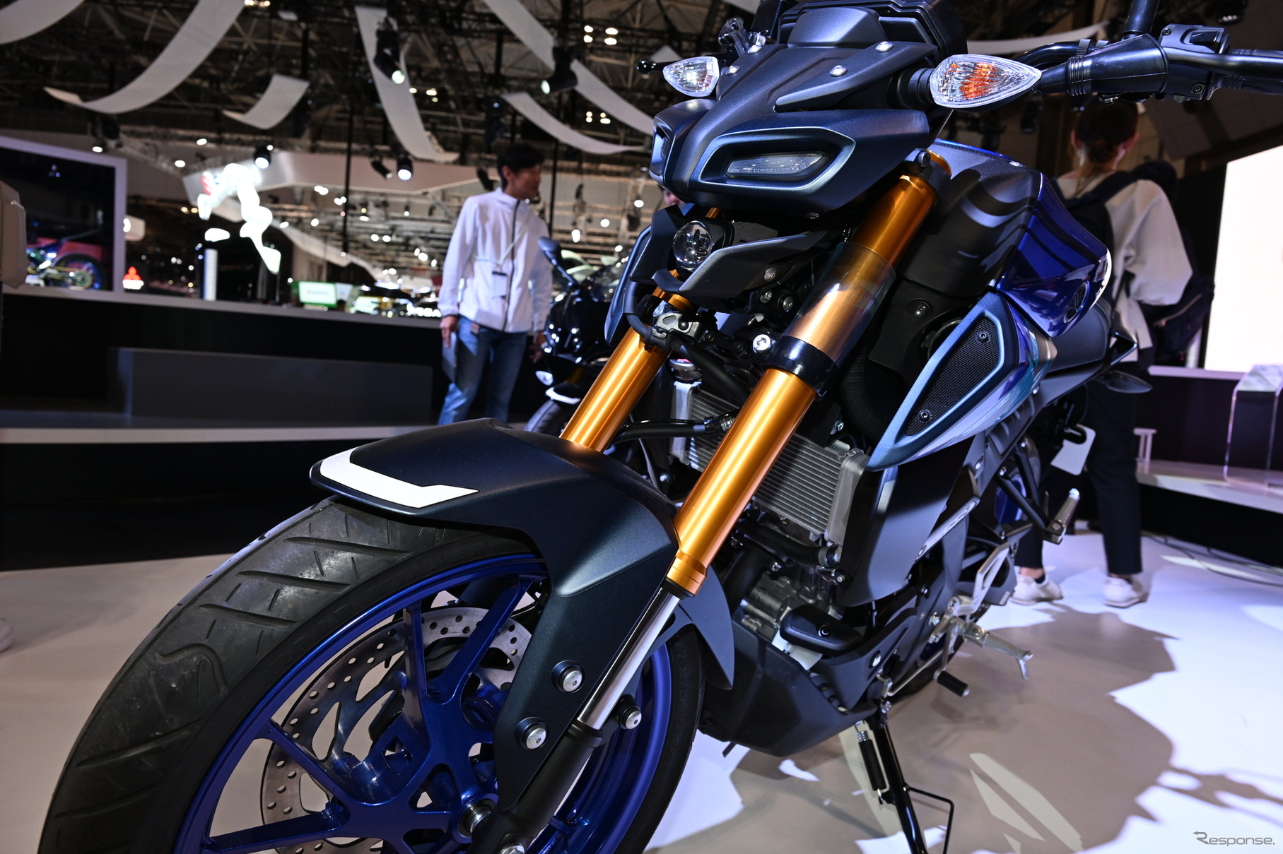 ヤマハの新型125ccシリーズ。写真は『MT-125』（ジャパンモビリティショー2023）