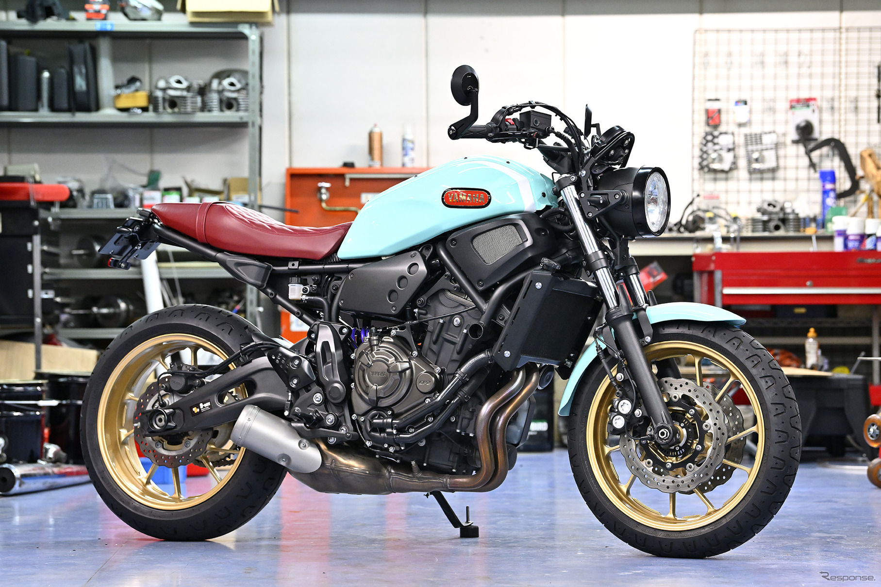 指出瑞貴カスタムのヤマハ XSR700