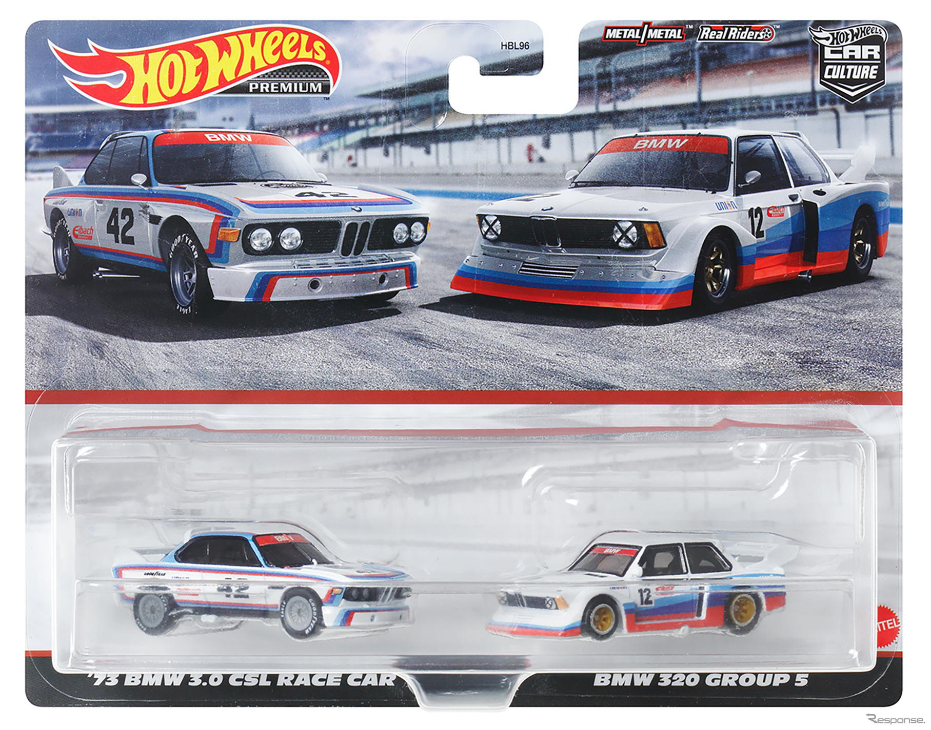 ’73 BMW 3.0 CSLレースカー／BMW 320 グループ5【プレミアム2パック】(12月発売予定)