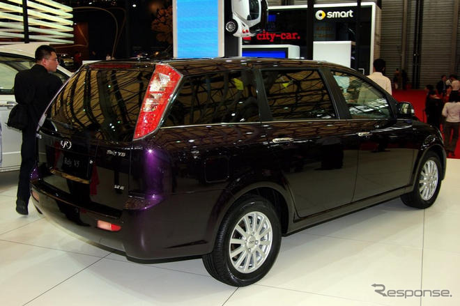 【上海モーターショー09ライブラリー】奇瑞汽車 Rely V5