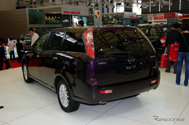 【上海モーターショー09ライブラリー】奇瑞汽車 Rely V5