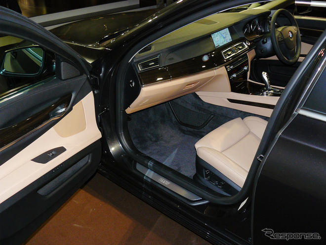 【BMW 7シリーズ 新型発表】180cm＋・90kg＋チェック…さすがの余裕