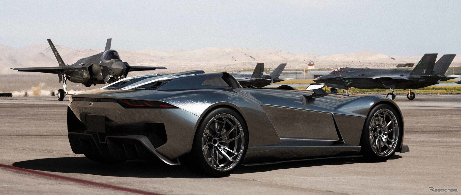 野獣を解き放つ準備を！ 1000馬力超のスーパーカー『ビースト』新型…2024年初頭に発表へ