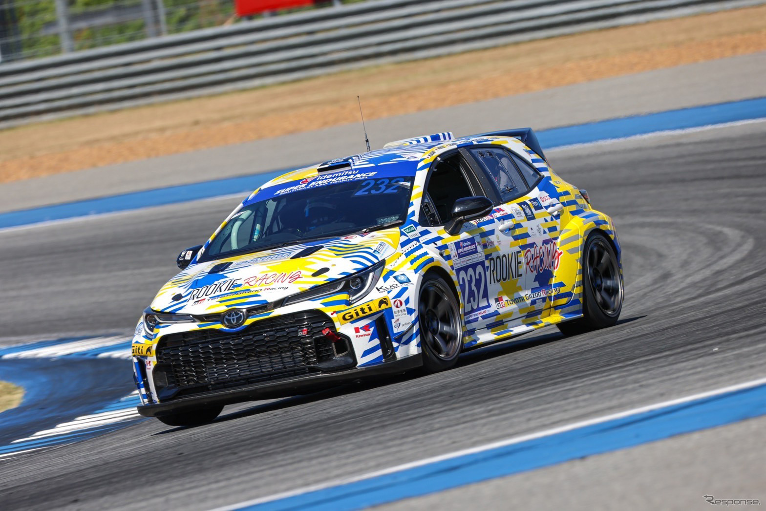 水素エンジンカローラ「ORC ROOKIE GR Corolla H2 concept」