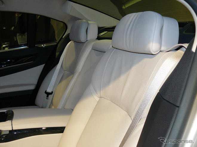 【BMW 7シリーズ 新型発表】180cm＋・90kg＋チェック…Lなら広すぎるぐらい