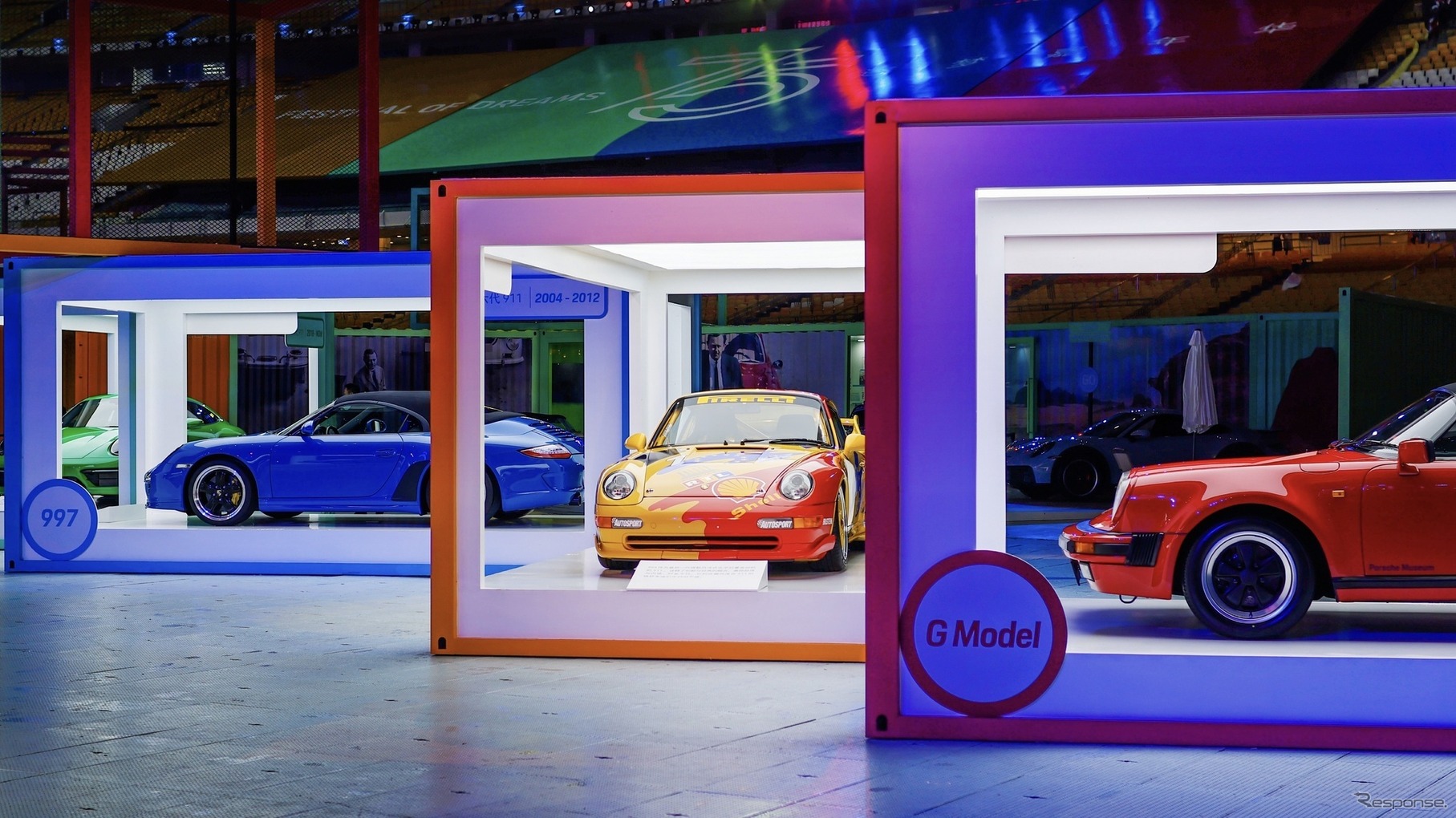 世界中で開催されたポルシェ75周年イベントの様子