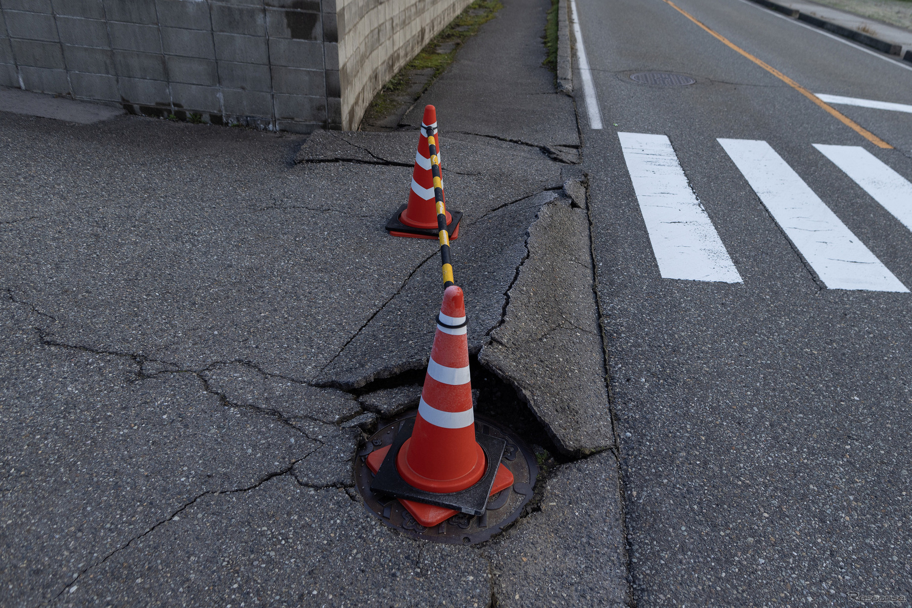 能登半島地震（1月2日、石川県七尾市）