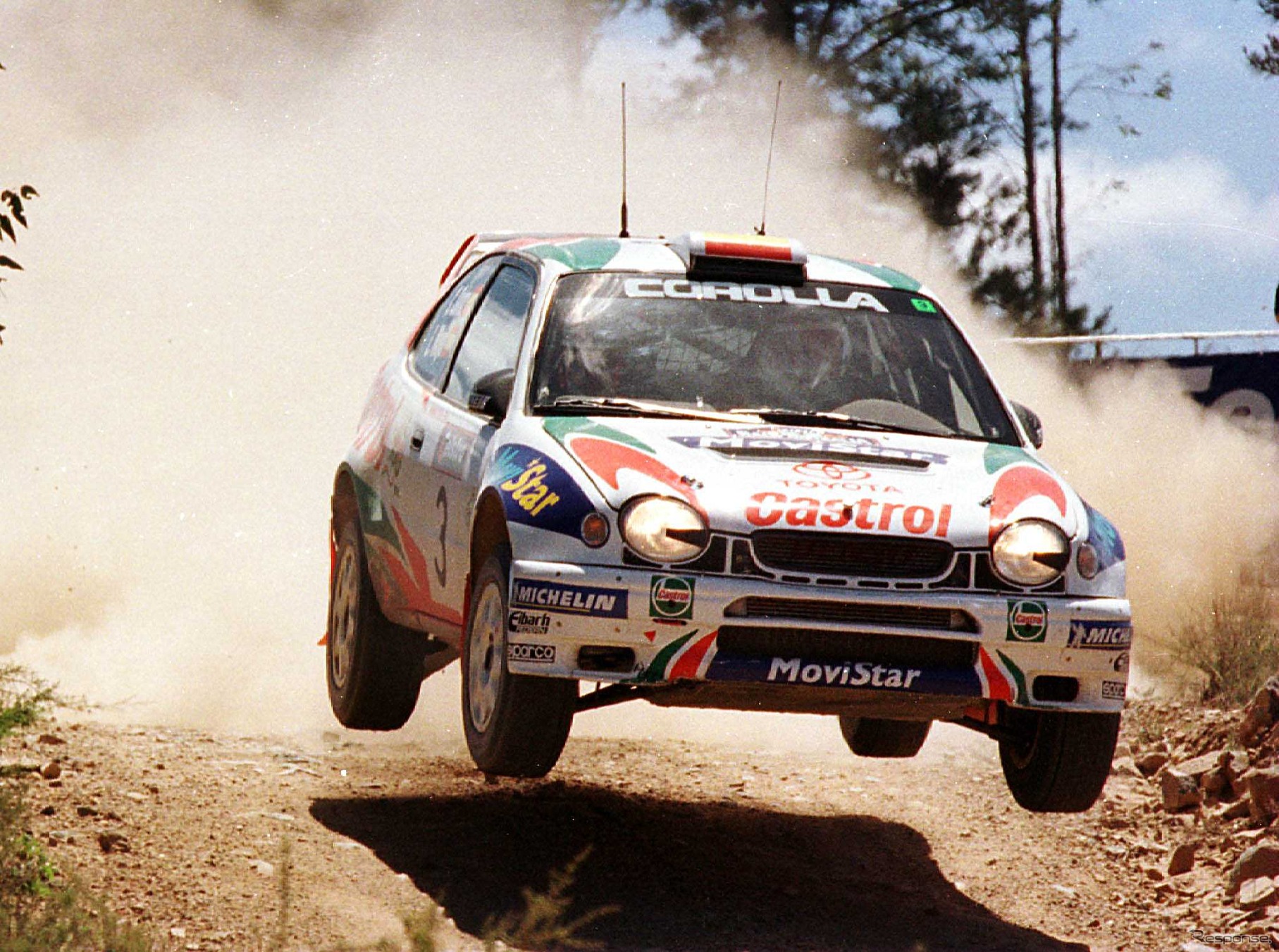 トヨタ・カローラ、1999年WRCオーストラリア・ラリー（サインツ）