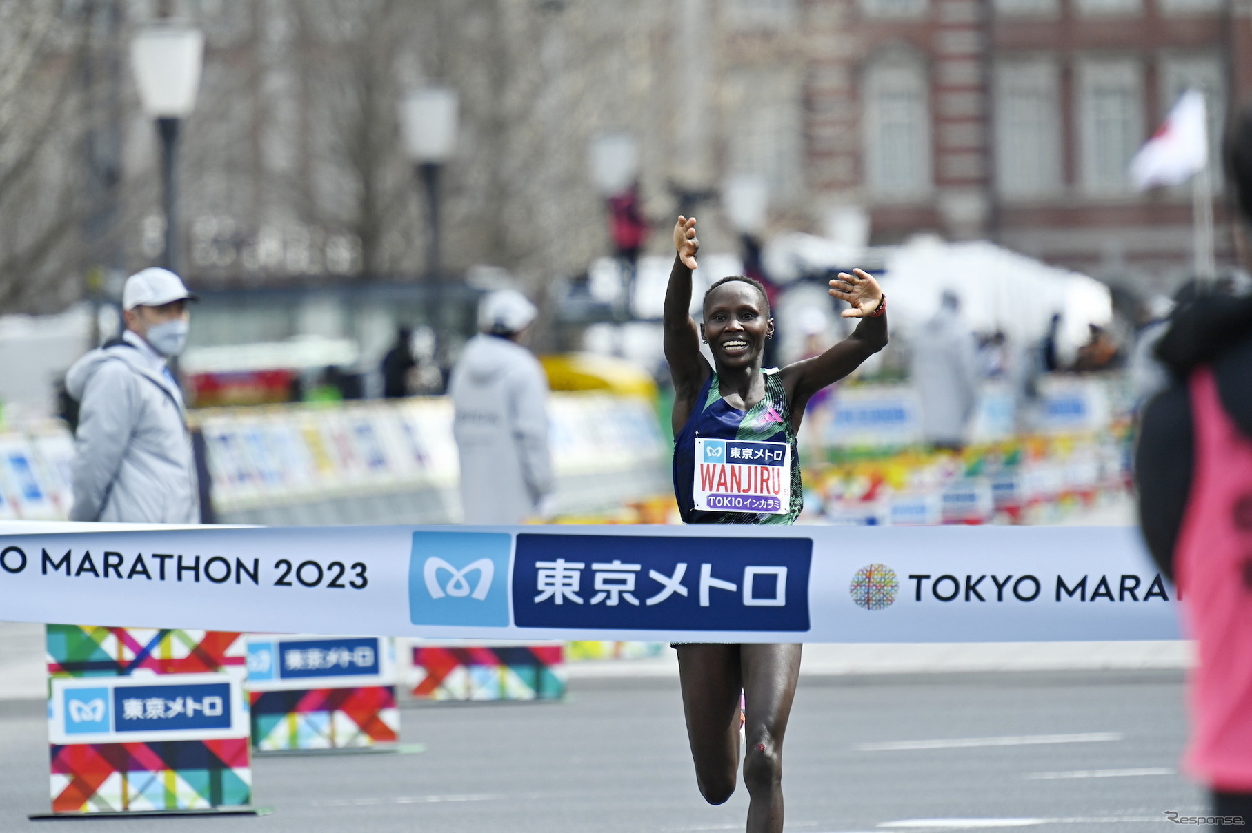 東京マラソン2023女子優勝、ローズマリー・ワンジル