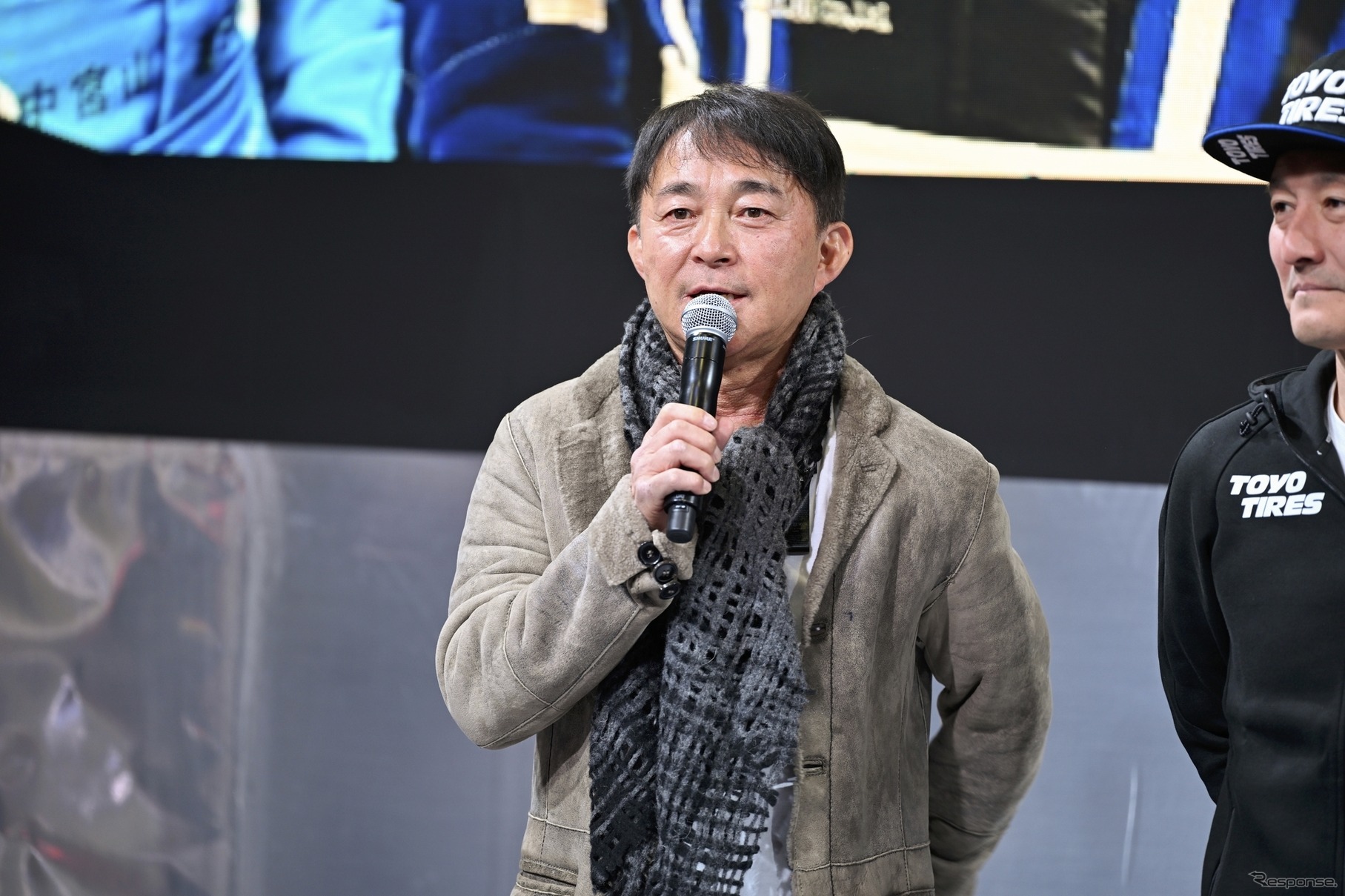 レーシングドライバーの木下 隆之選手