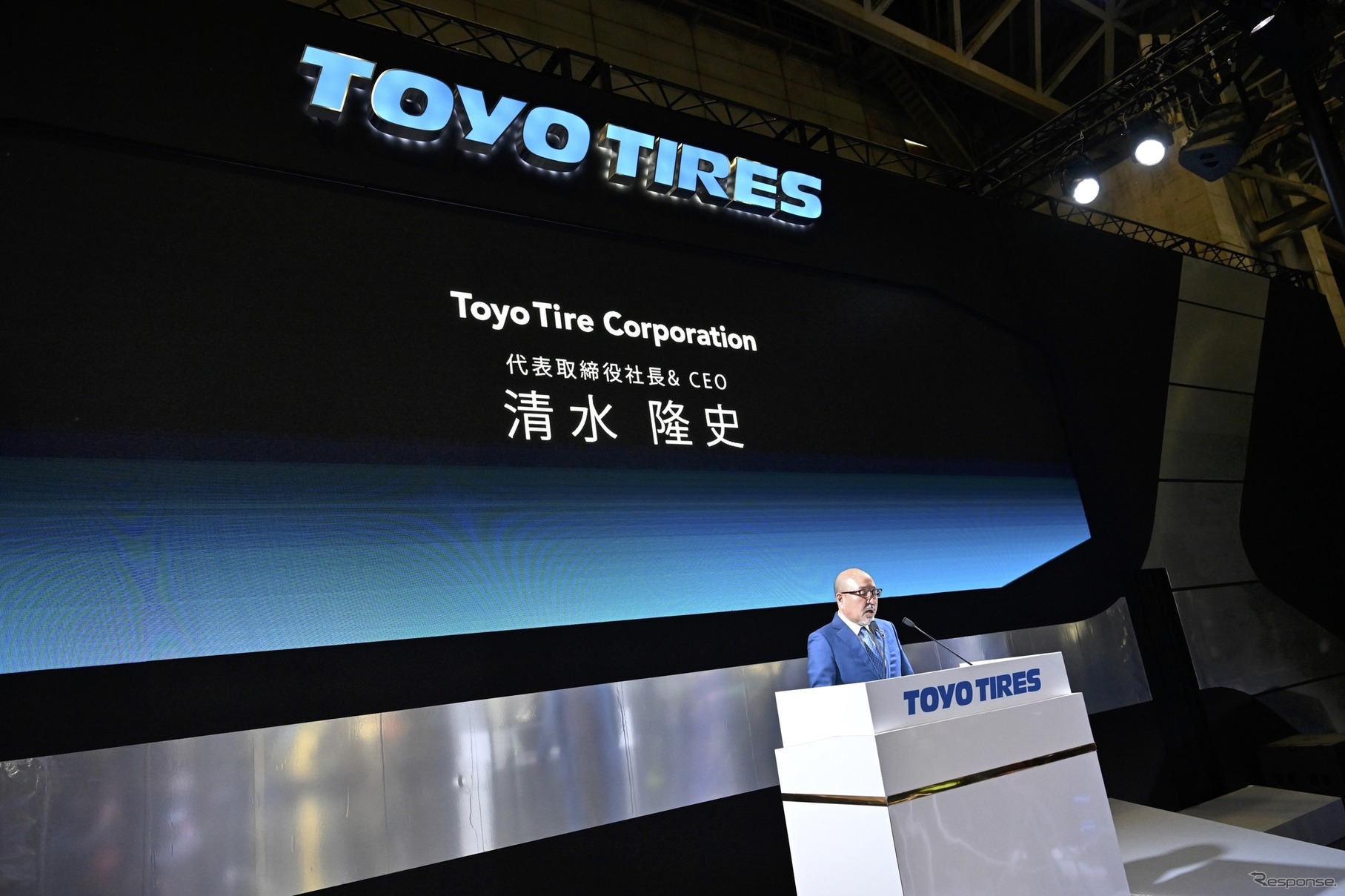 TOYO TIRE株式会社 代表取締役&CEO 清水隆史氏