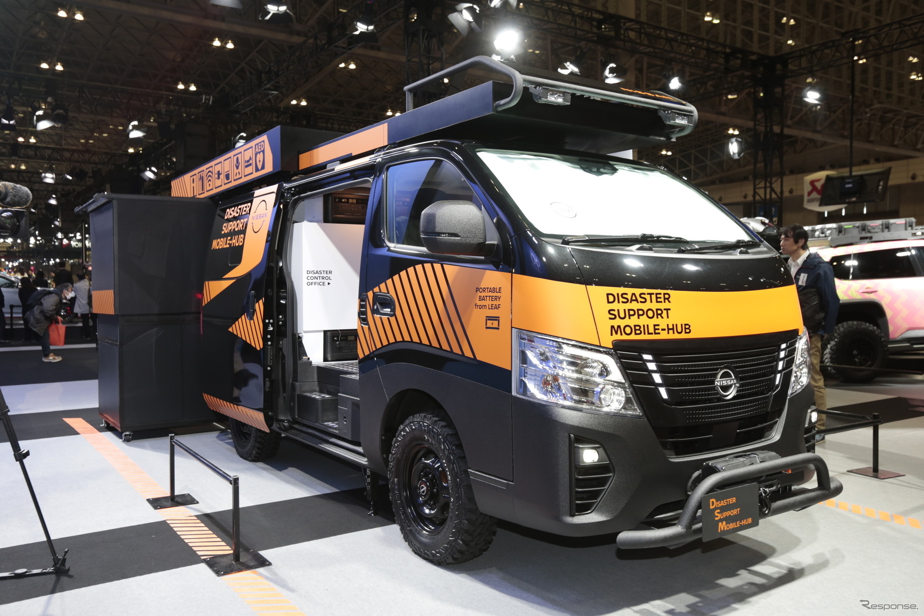 日産 キャラバン Disaster Support Mobile-Hub