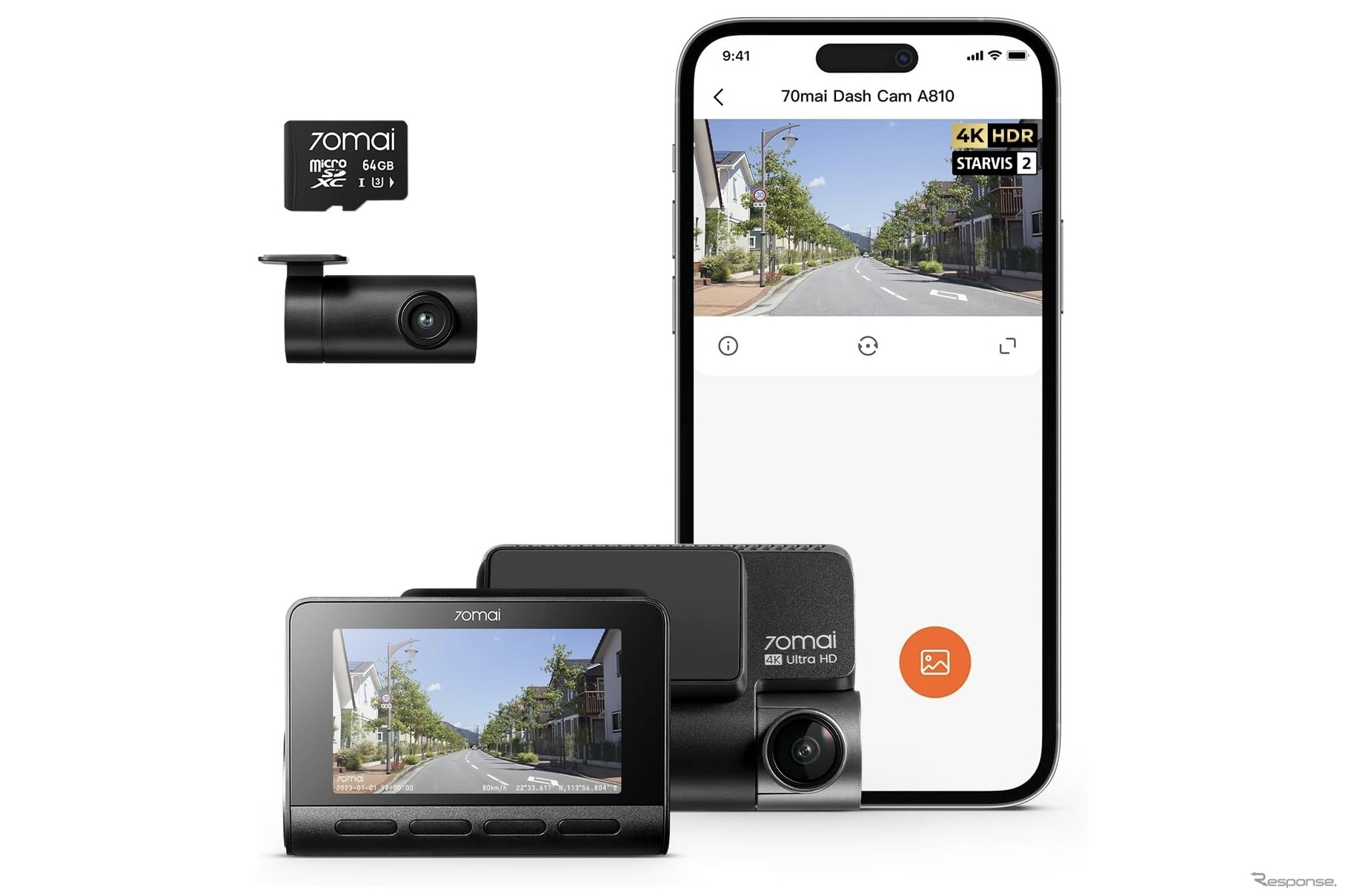 Dash Cam 4K A810