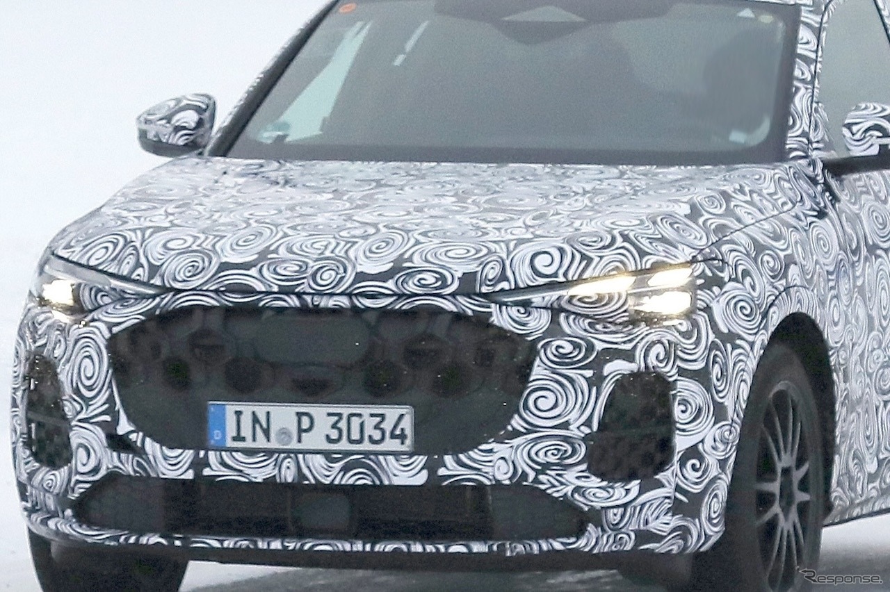 アウディ Q5 次期型プロトタイプ（スクープ写真）