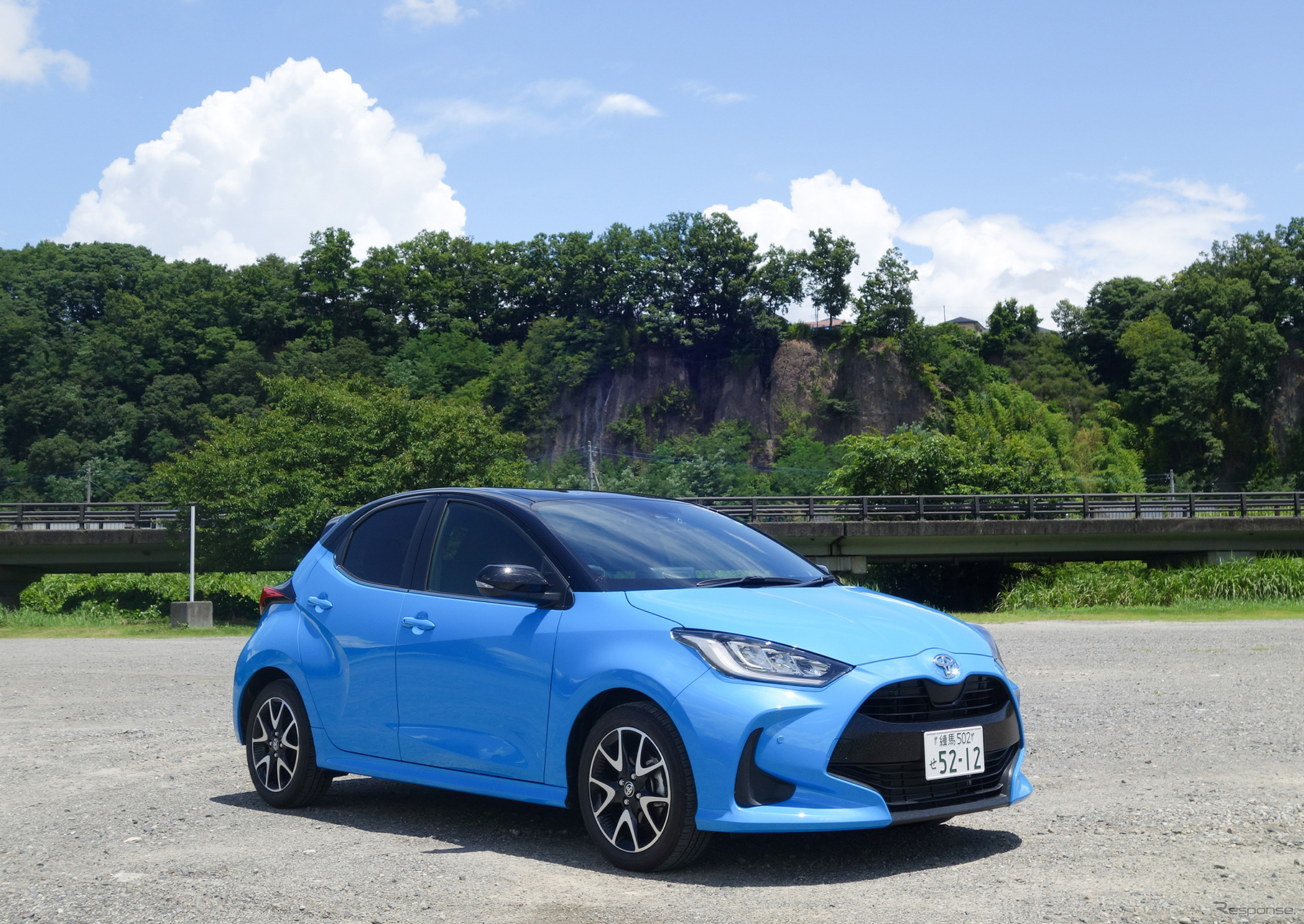 ヤリス「1.5 Z」のフロントビュー