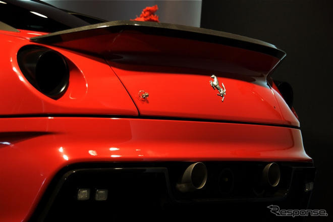フェラーリ 599XX…レース専用モデル日本初公開