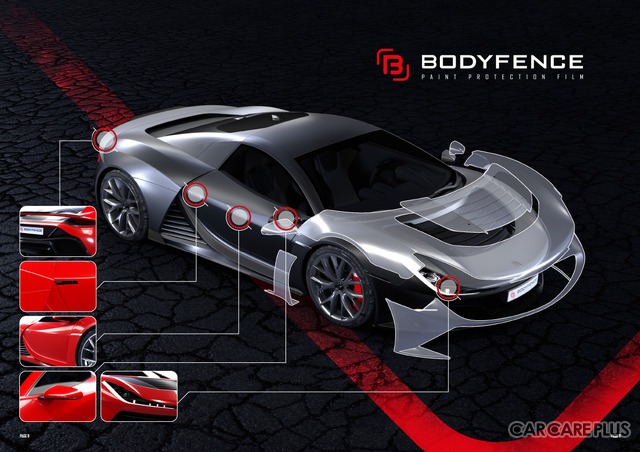 【PPF特集】HEXIS BODYFENCE X／最新のPPF商品、常温自己修復機能が特徴