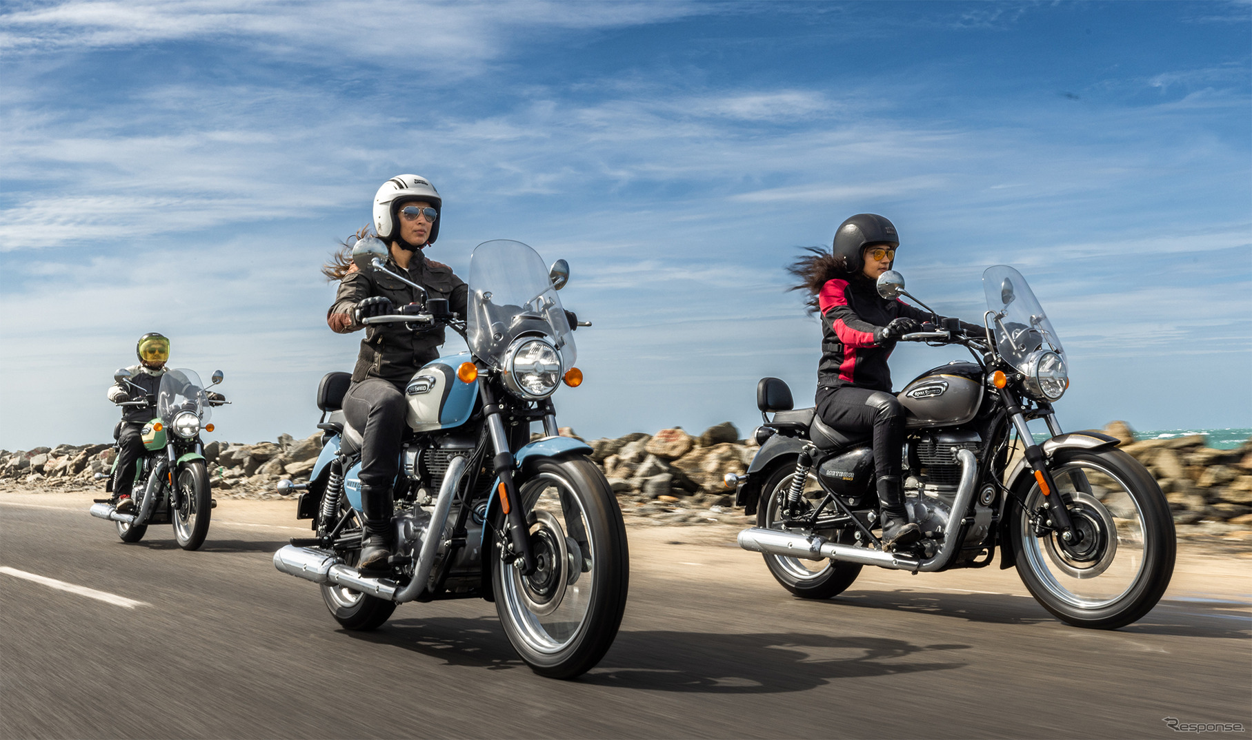ロイヤルエンフィールド・メテオ350 オーロラシリーズ