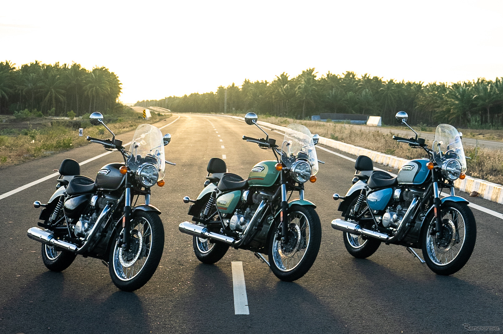 ロイヤルエンフィールド・メテオ350 オーロラシリーズ