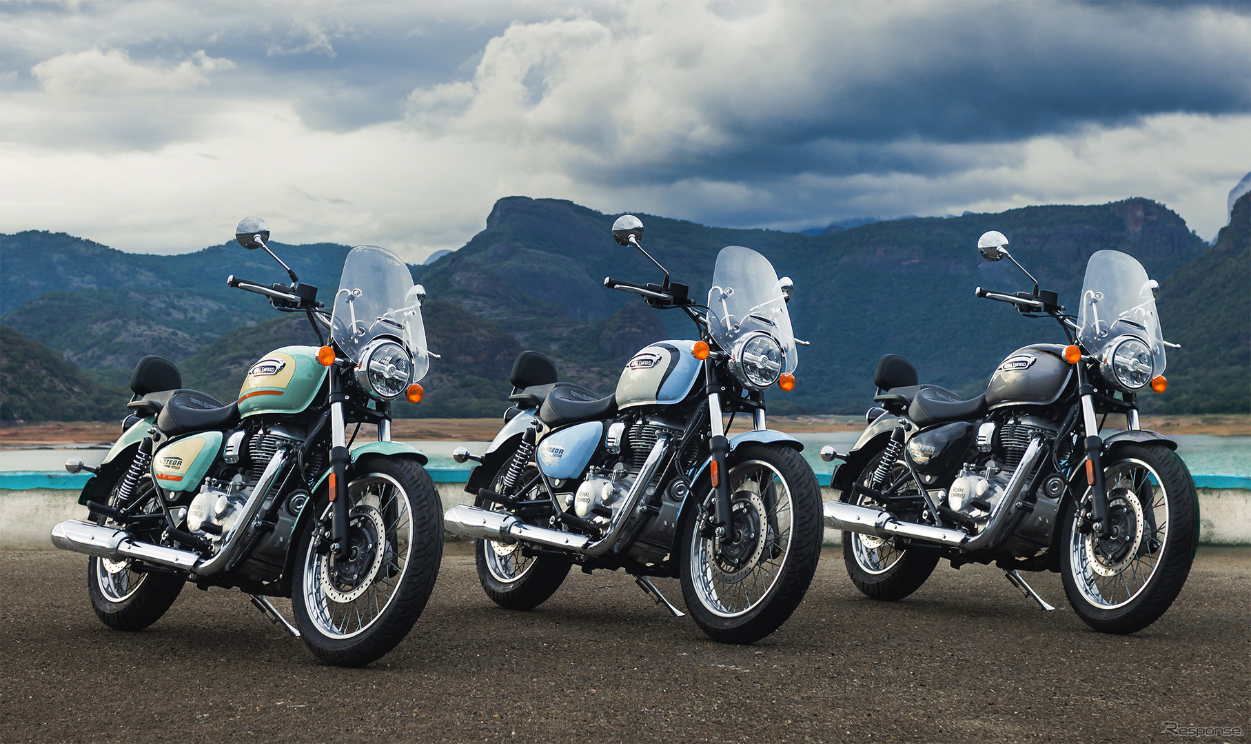 ロイヤルエンフィールド・メテオ350 オーロラシリーズ