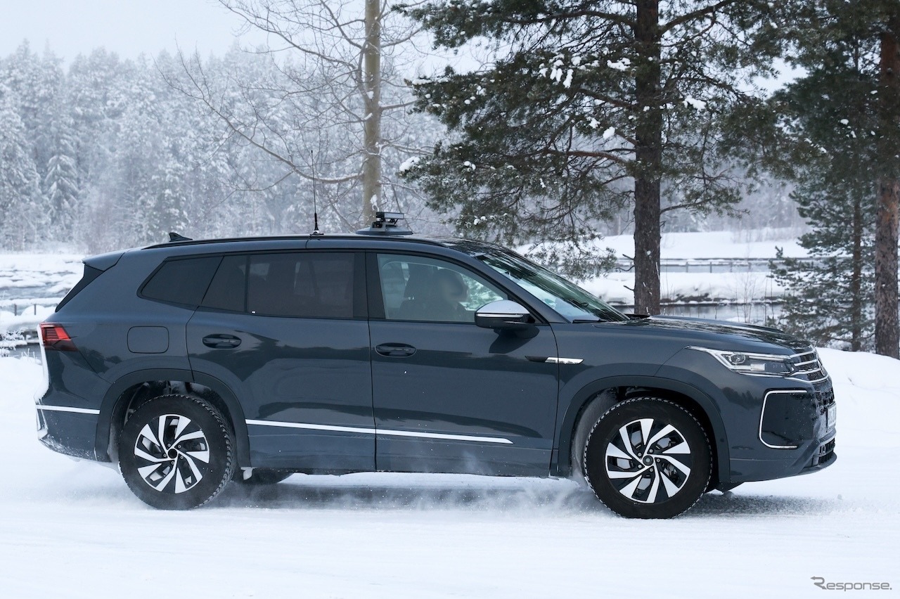 VW タイロン 次期型プロトタイプ（スクープ写真）