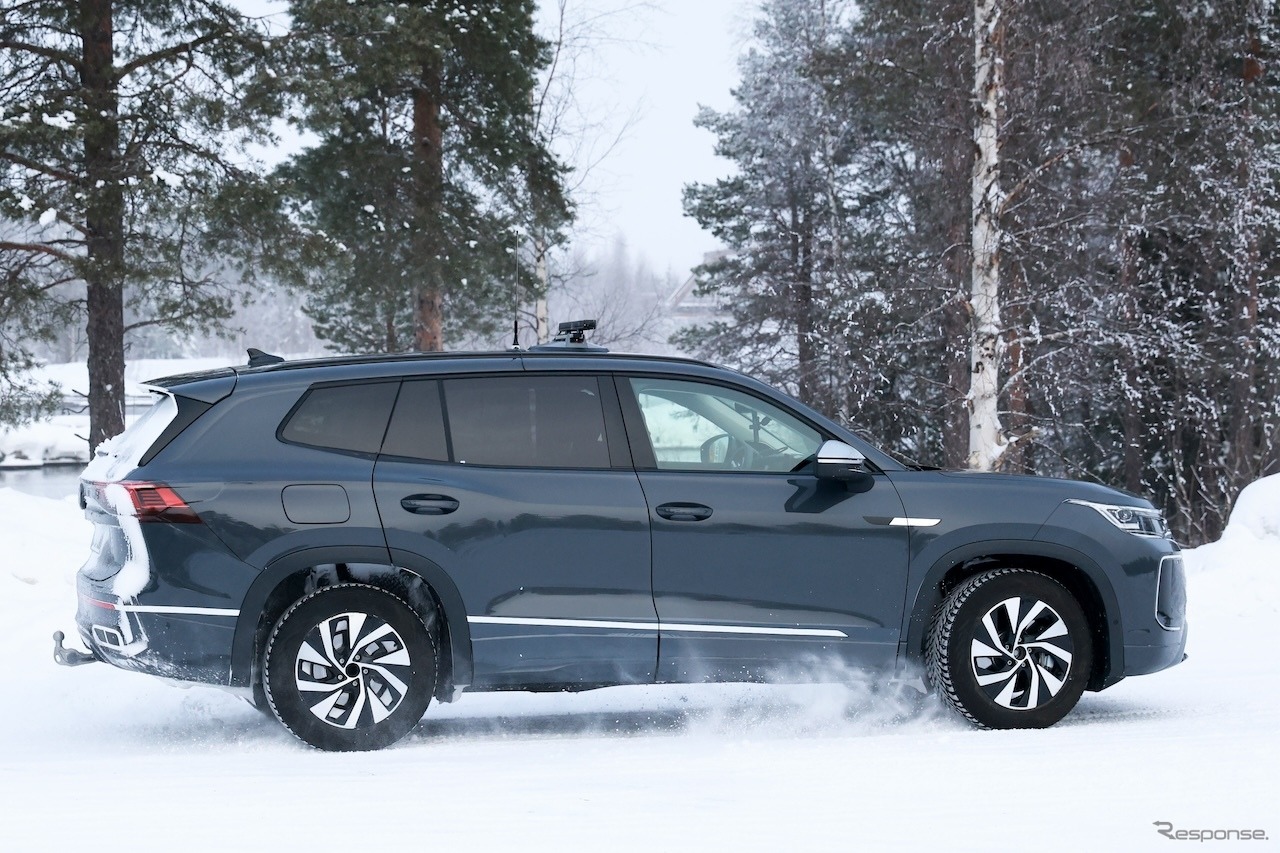 VW タイロン 次期型プロトタイプ（スクープ写真）