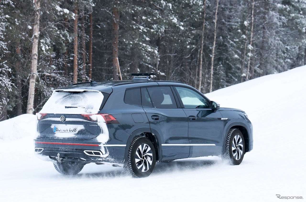 VW タイロン 次期型プロトタイプ（スクープ写真）