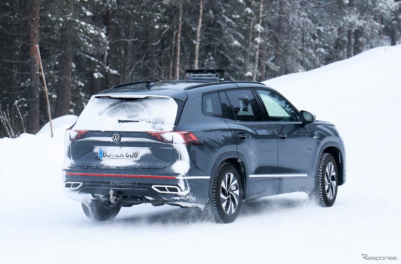 VW タイロン 次期型プロトタイプ（スクープ写真）