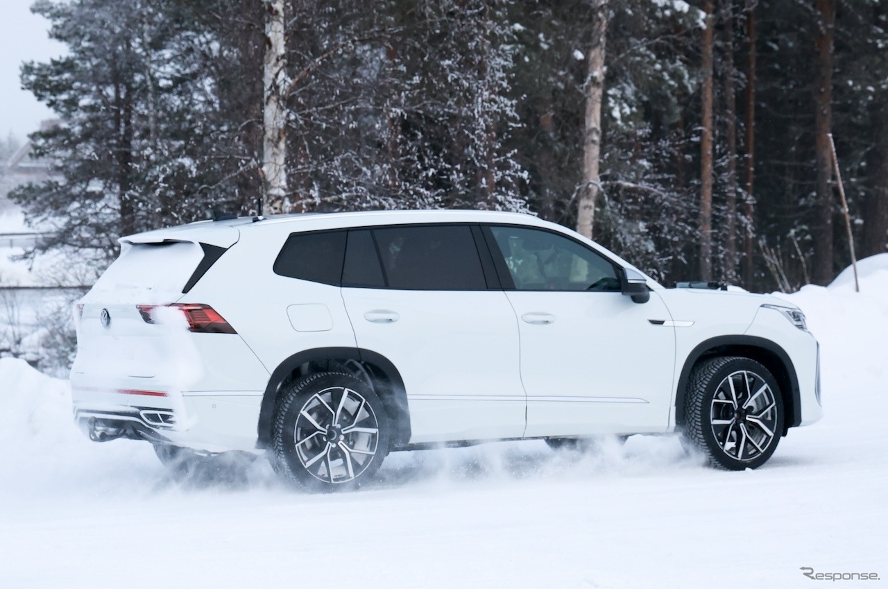 VW タイロン 次期型プロトタイプ（スクープ写真）