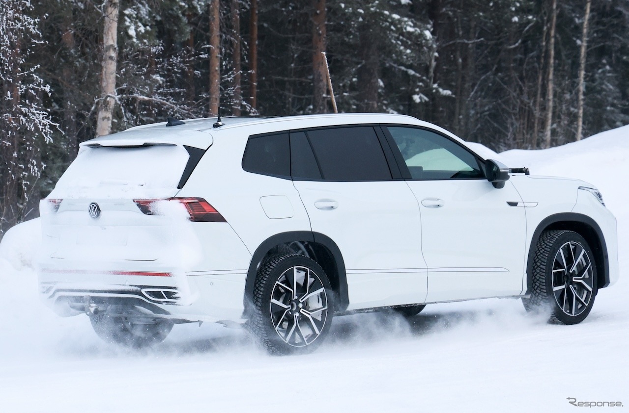 VW タイロン 次期型プロトタイプ（スクープ写真）