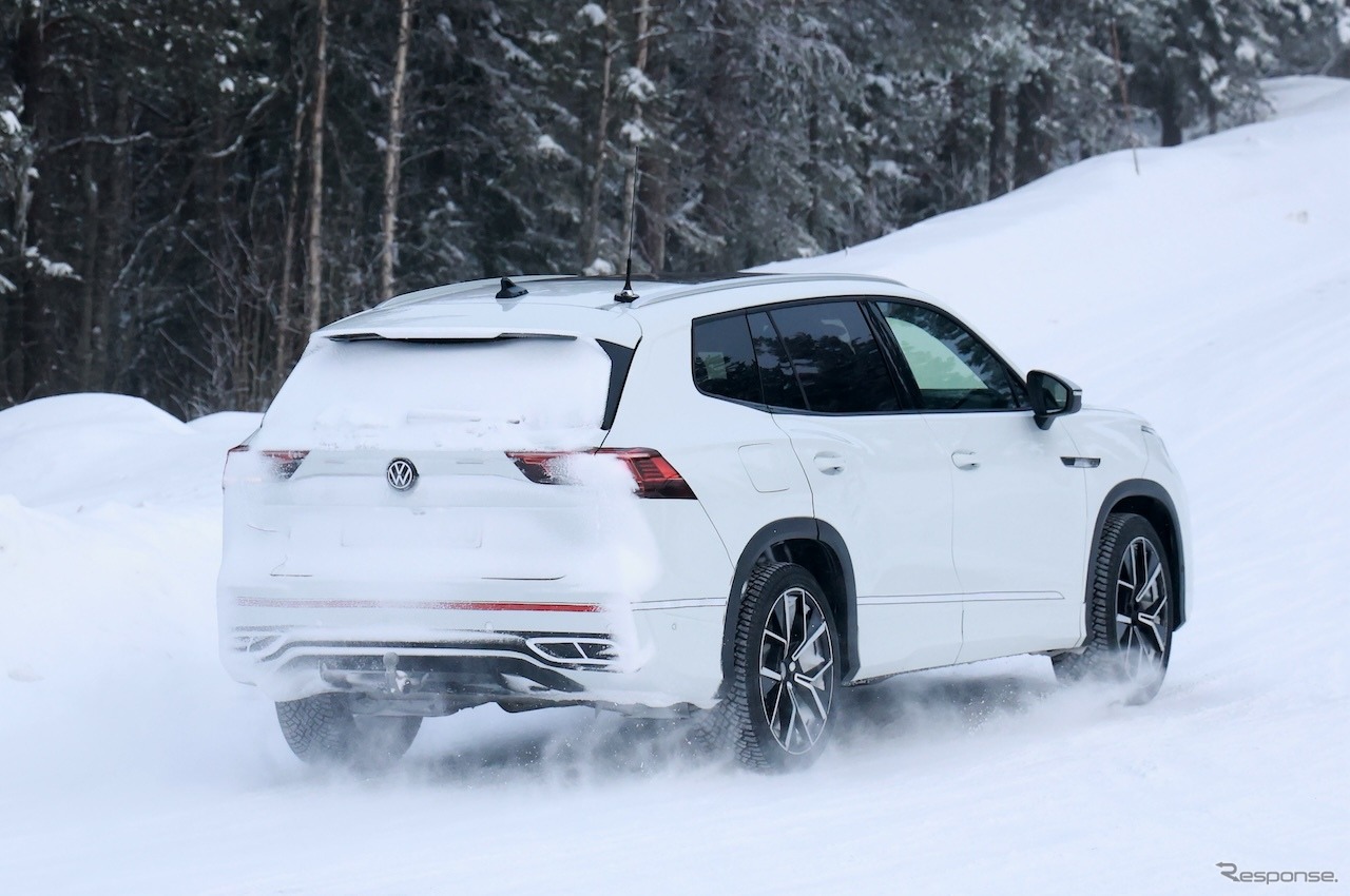 VW タイロン 次期型プロトタイプ（スクープ写真）