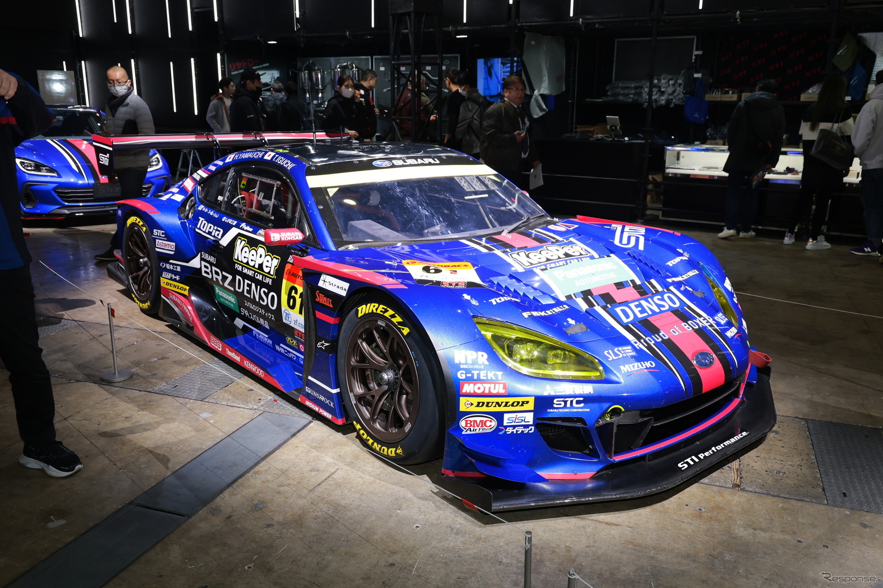 GT300クラス王座奪還へ、スバル『BRZ』の挑戦…東京オートサロン2024 9枚目の写真・画像 レスポンス（Response.jp）