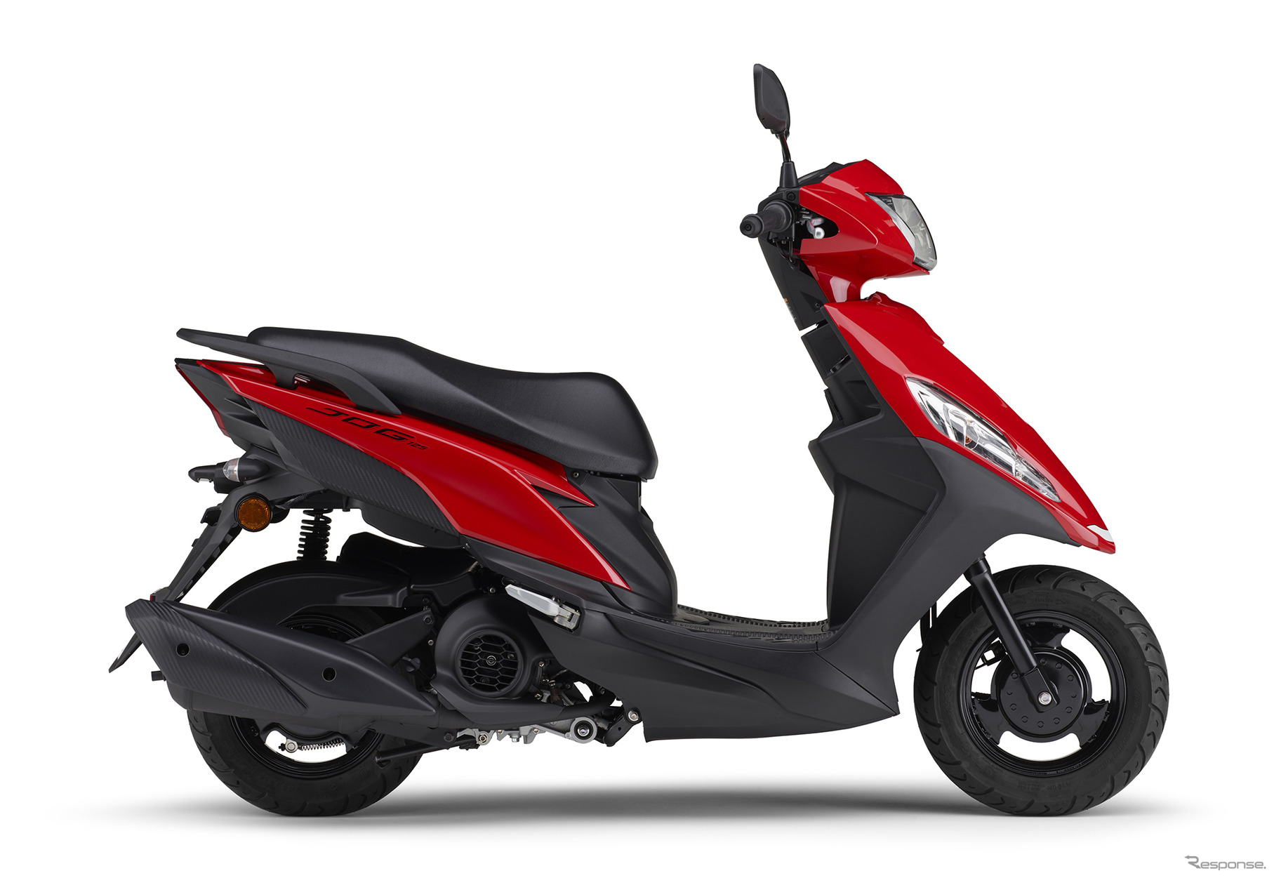 ヤマハ ジョグ125（レッド）