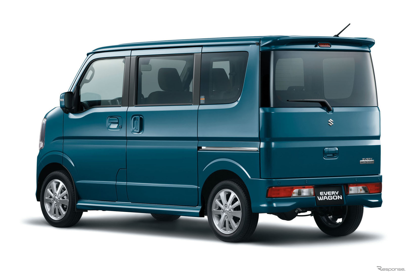 スズキ エブリイワゴン（デニムブルーメタリック：PZターボ 標準ルーフ車）