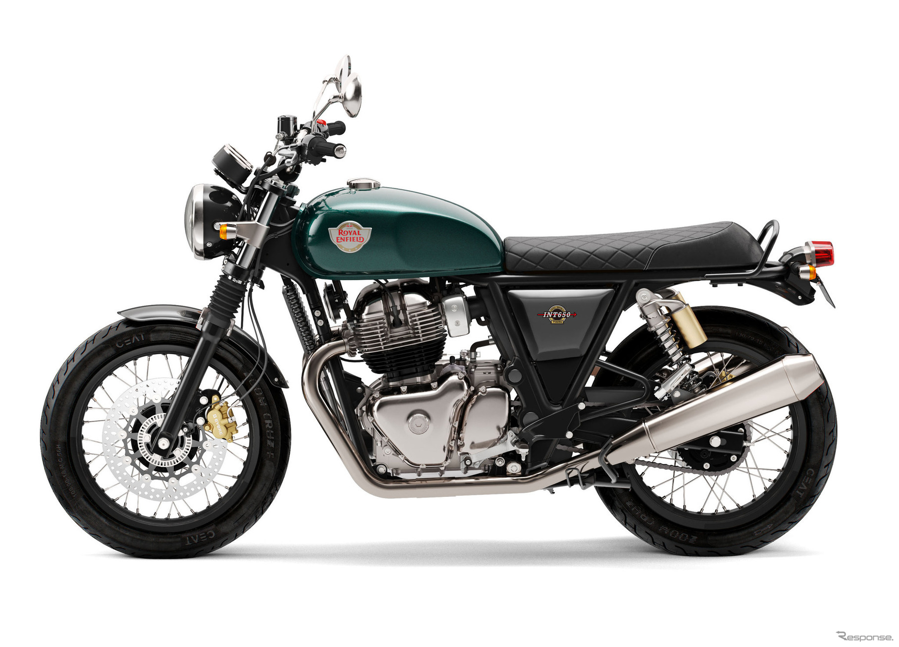 ロイヤルエンフィールド INT 650 Standard（Cari Green）