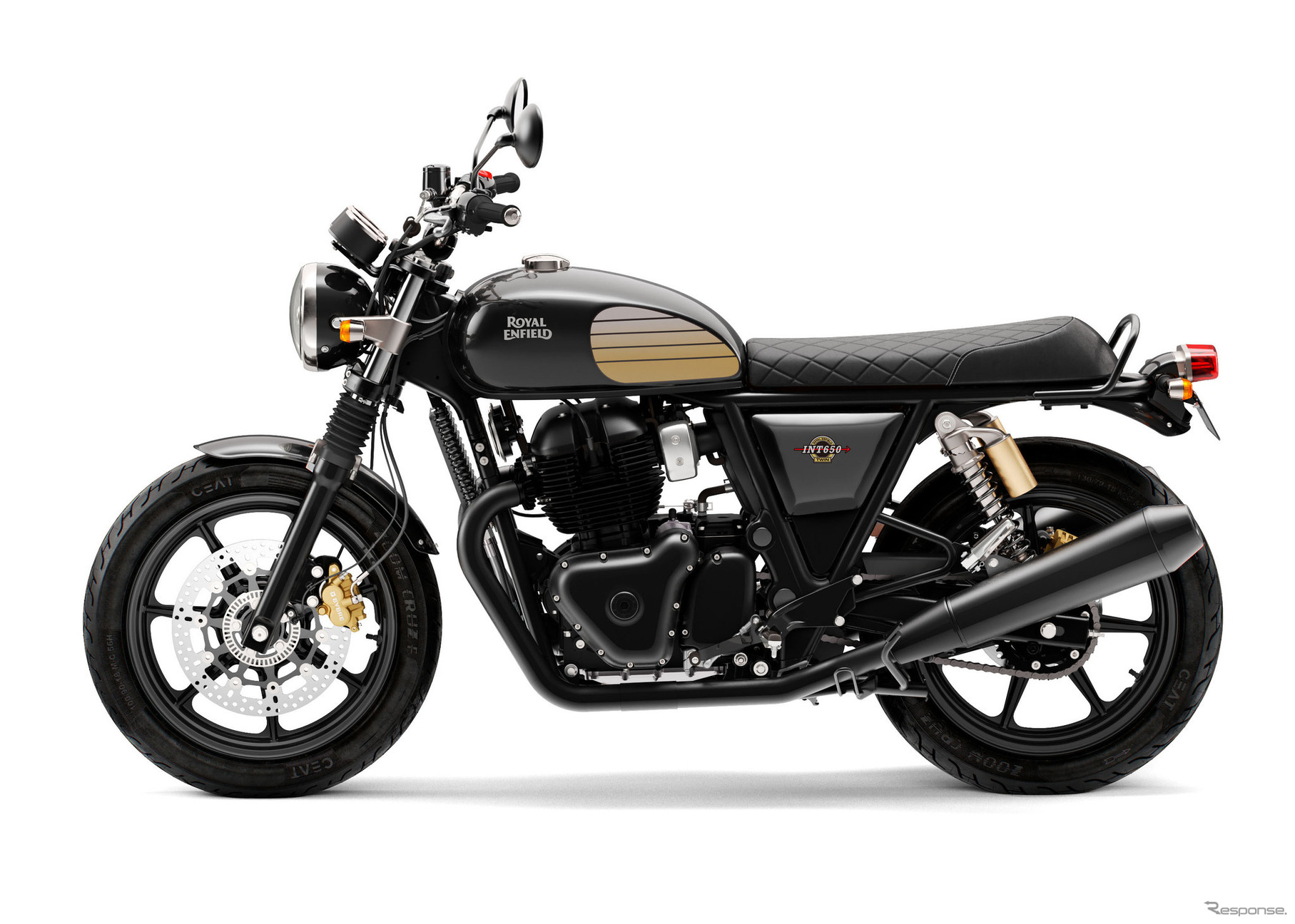 ロイヤルエンフィールド INT 650 DARK（Black Ray）