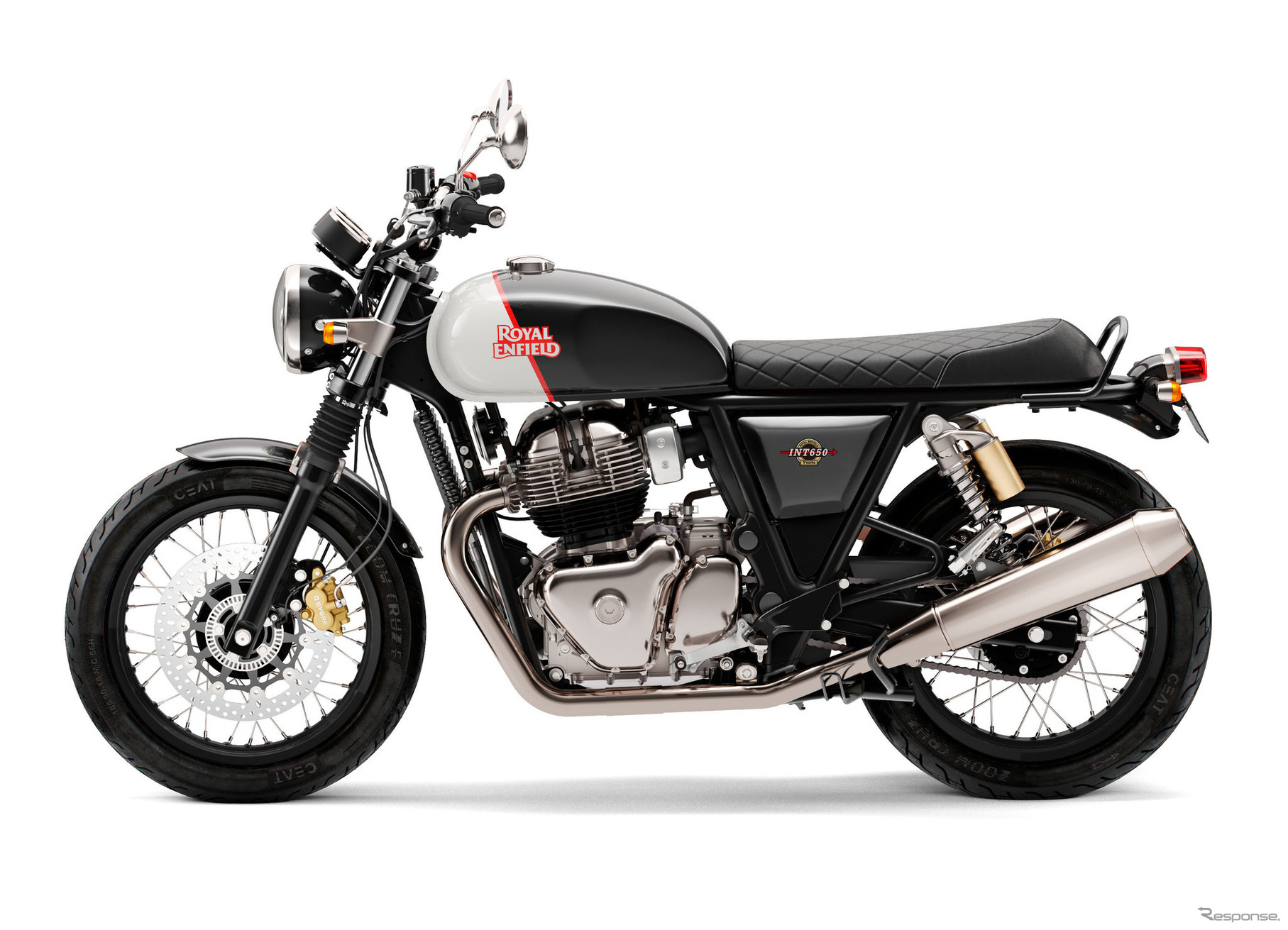 ロイヤルエンフィールド INT 650 CUSTOM（Black Pearl）