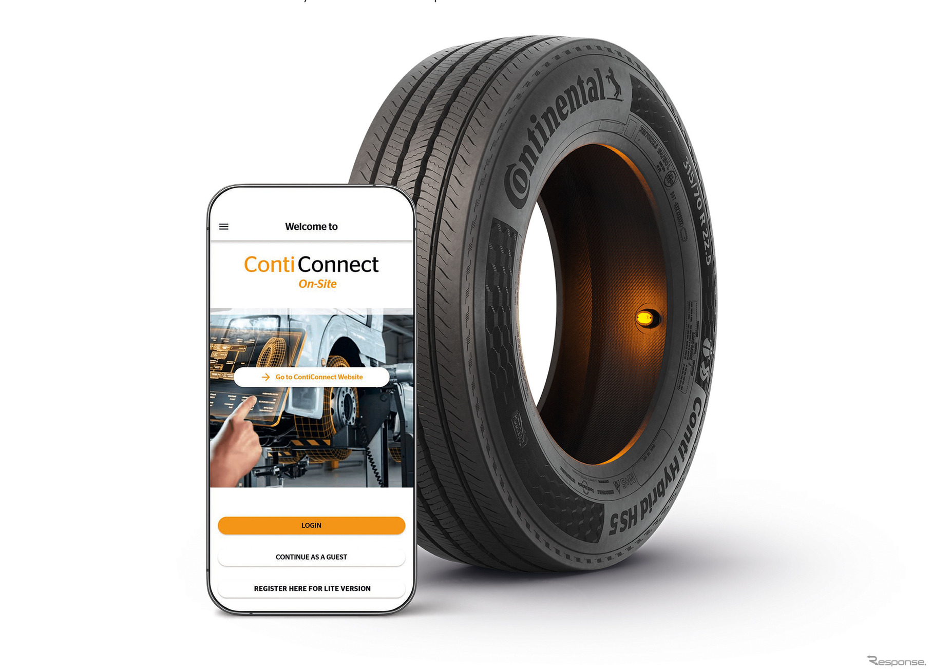 コンチネンタルのタイヤをデジタル管理できる新アプリ「ContiConnect Lite」