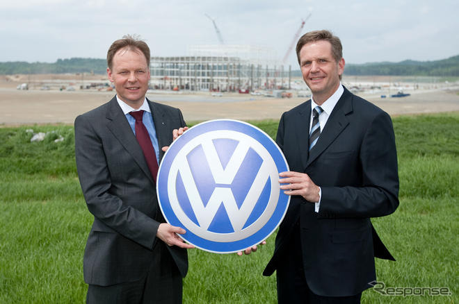 VWの米国新工場が起工式…2011年から新型セダン生産