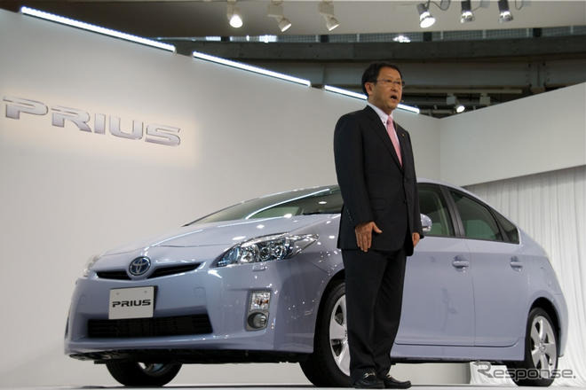 【トヨタ プリウス 新型発表】豊田副社長「単なるエコカーでない」