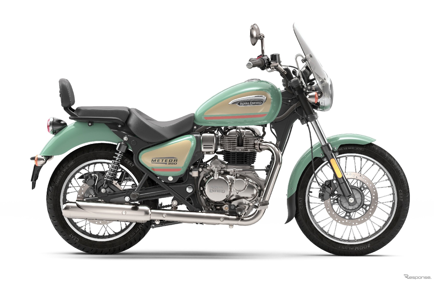 ロイヤルエンフィールド メテオ350（オーロラグリーン）