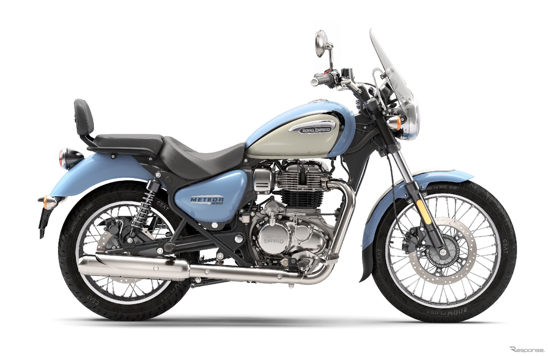 ロイヤルエンフィールド メテオ350（オーロラブルー）