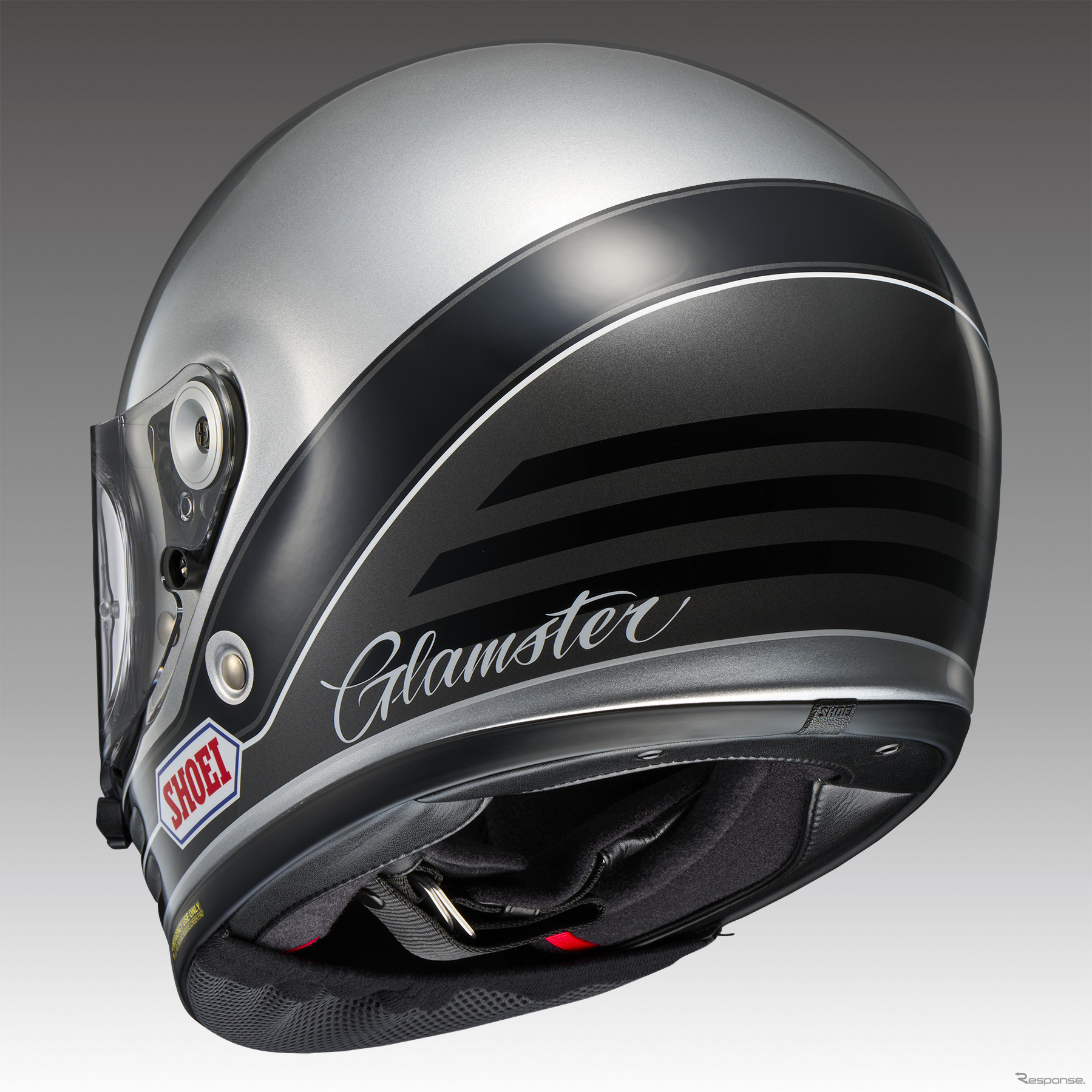 SHOEI Glamster ABIDING（グレー/シルバー）