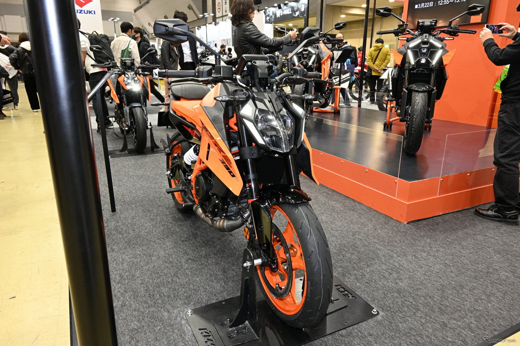 KTM 390デューク（東京モーターサイクルショー2024）