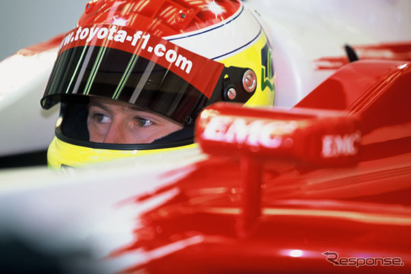 【トヨタF1ドリーム】モンツァ合同テスト初日、雷雨の中でローンチコントロールを試す