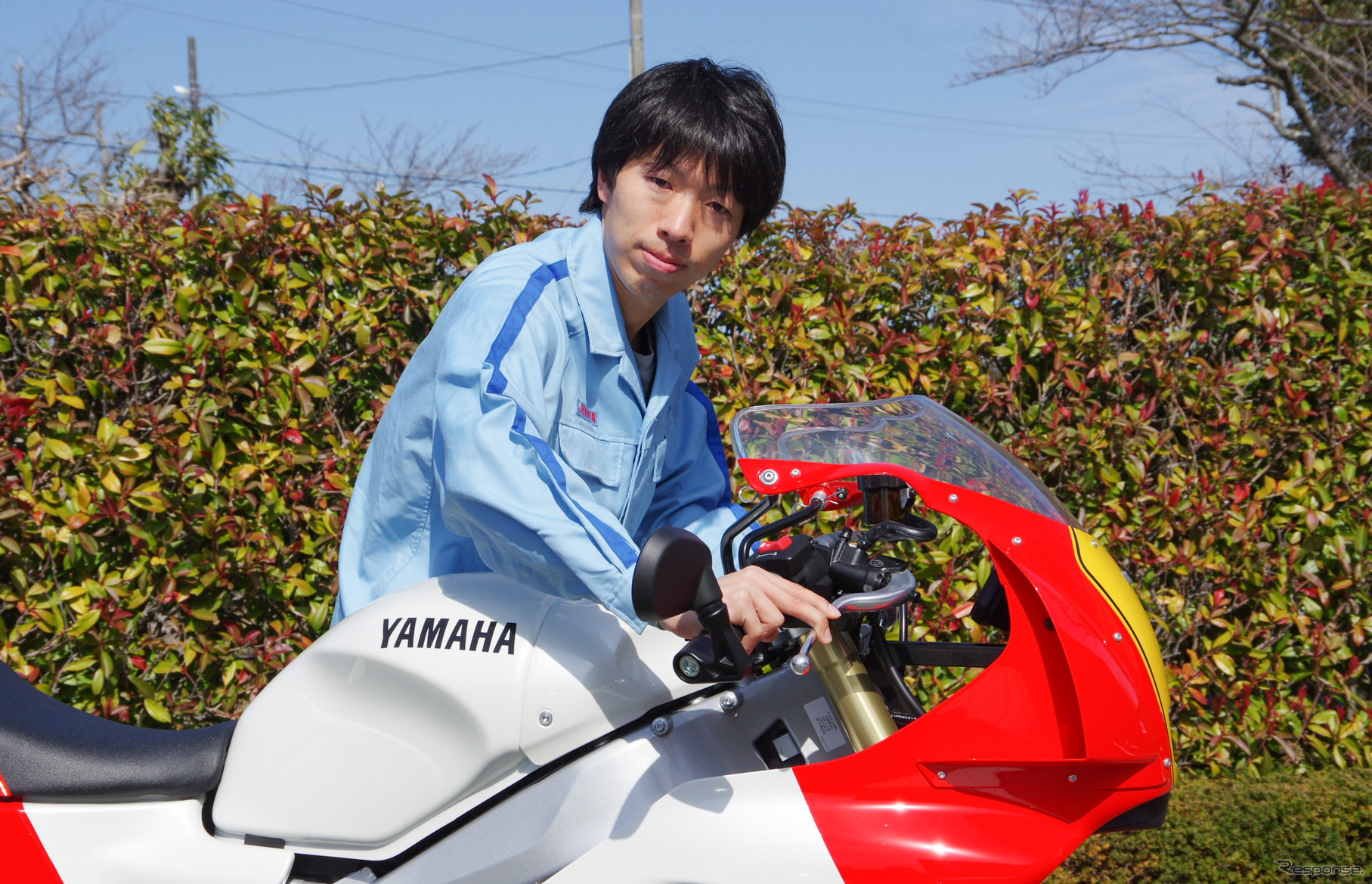 車両実験部の田中 大樹さん。