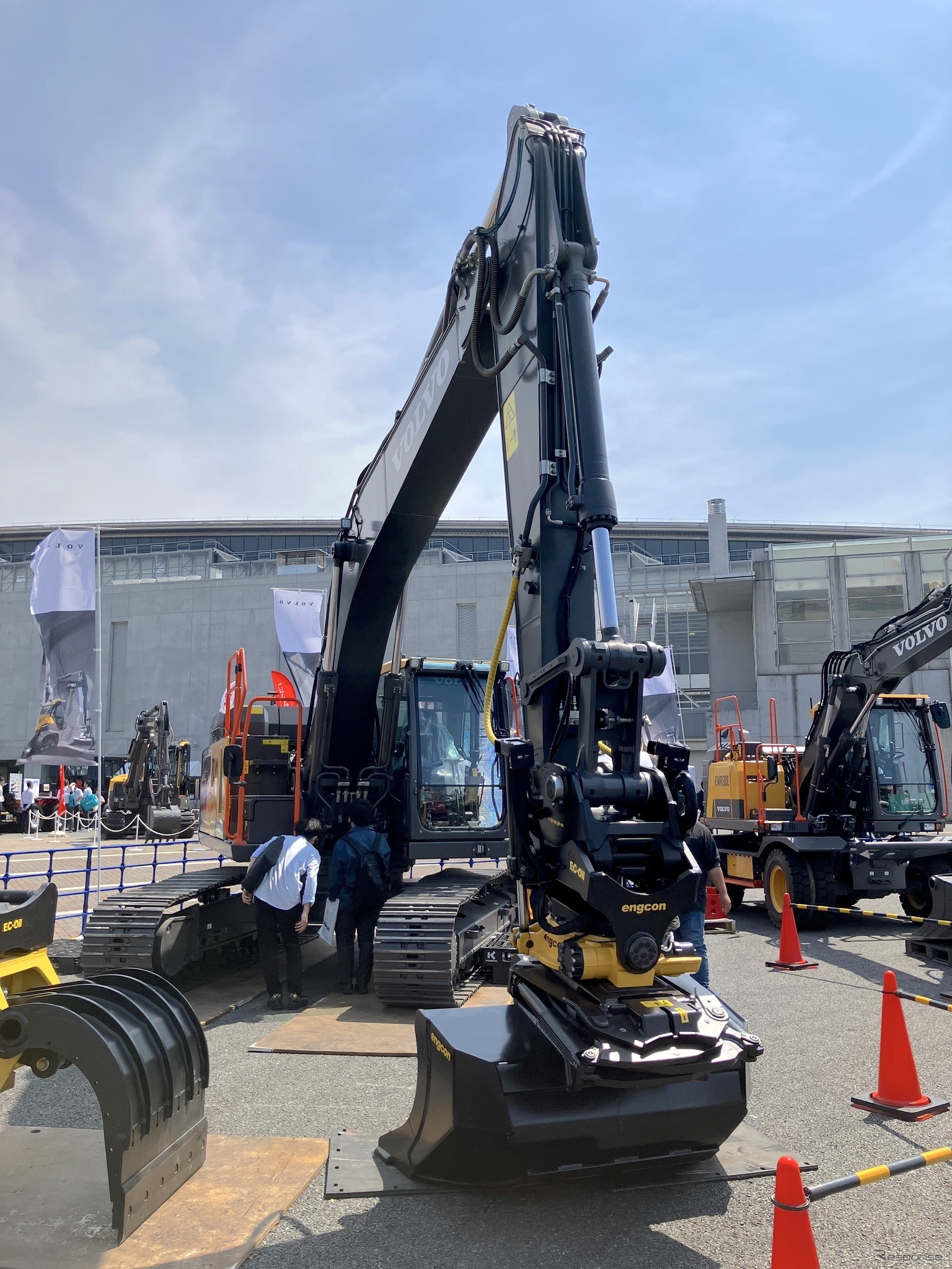 ボルボEC230 Electric（CSPI-EXPO 2024）